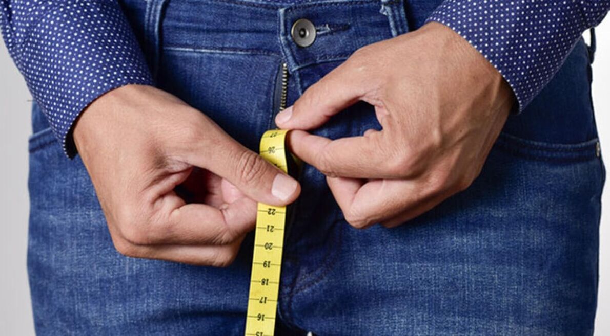 meranie penisu pred zväčšením